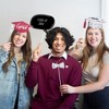 Big Dot of Happiness Maroon 2025 Graduation Party Photo Booth Props Kit - 20 Count - 2 of 4