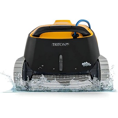 Dolphin Triton PS w/Powerstream Inground Robotic Pool Cleaner with Ultra Fine Filter