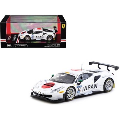 Ferrari 488 GT3 #12 "Team Japan" "FIA GT Nations Cup" (2018) "Hobby64" Series 1/64 Diecast Model Car by Tarmac Works