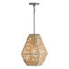 Capital Lighting Finley 1 - Light Pendant in  Natural Jute and Grey - 4 of 4