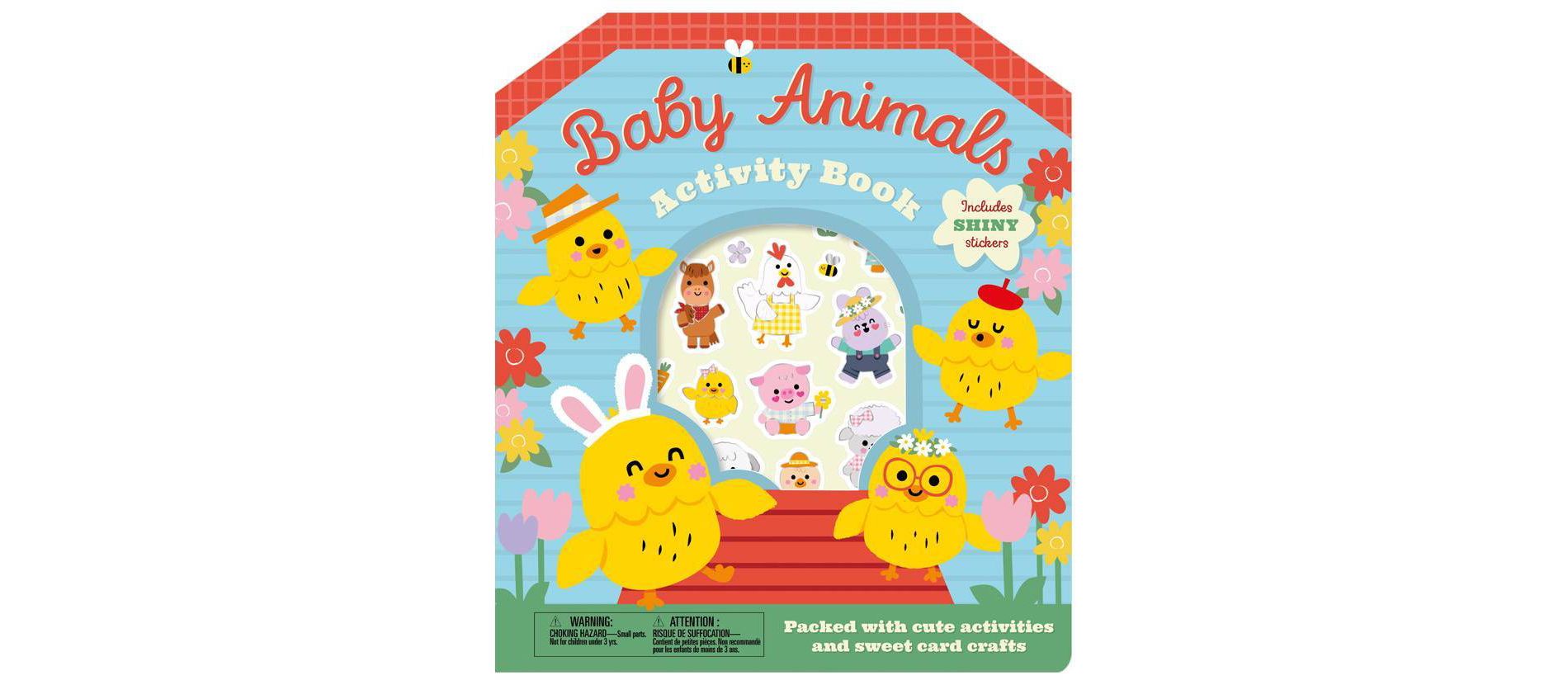 Baby Animals Activity Book - by Make Believe Ideas (Paperback)