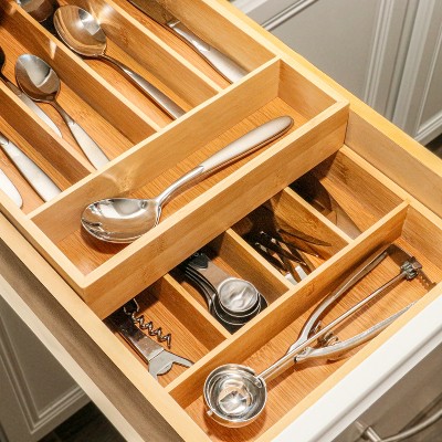 Berghoff Cooknco Bamboo Flatware Organizers : Target