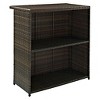 Crosley Palm Harbor Outdoor Wicker Bar - 2 of 4