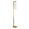 Hudson and Canal 71" Tall Floor Lamp with Fabric Shade - 2 of 4