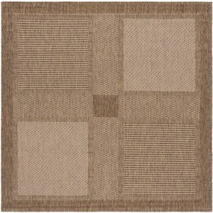 Courtyard CY1928 UV & Stain Resistant Non-Shedding Power Loomed Indoor/Outdoor Rugs - Safavieh - 1 of 4