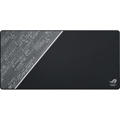 ASUS ROG Sheath Gaming Mouse Pad Black - Non-Slip Rubber Base - Anti-Fraying Stitched Frame - 35x17" Surface Area - Pixel Precise Tracking