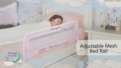 Dream on me cheap adjustable mesh bed rail