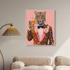 Art Remedy Tiger Bellini Suit Tiger Glam Wall Art Framed - 2 of 4