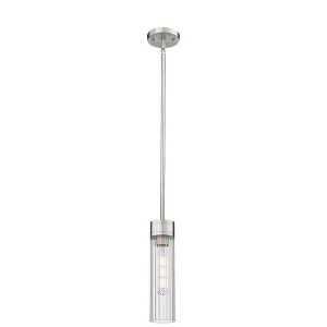 Empire - 1 Light Stem Hung Pendant In Modern Style-12.75 Inches Tall and 3.13 Inches Wide - 1 of 1