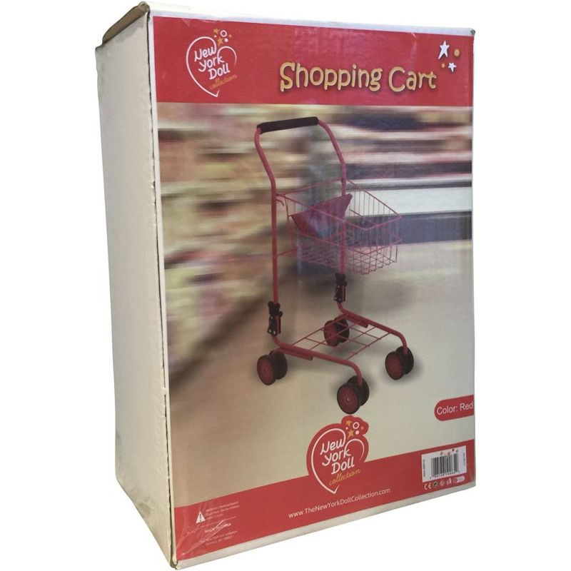 The New York Doll Collection Toy Shopping Cart, 5 of 7