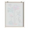 18" x 24" Blake Mid Century Modern Lotus by Rachel Lee of My Dream Wall Framed Printed Glass Natural - Kate & Laurel All Things Decor - image 4 of 4