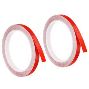 Unique Bargains Waterproof Adhesive High Visibility Safety Reflective Tape 2 Pcs - 1 of 4