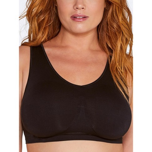 Wacoal Women's B-Smooth Skinny Strap Bralette, Black, Small at   Women's Clothing store