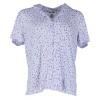 Sleep Junkie Women's Ditsy Floral Notch Collar Short Sleeve and Shorts Set - 2 of 4