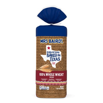 Mrs. Baird's 100% Whole Wheat Bread - 20oz
