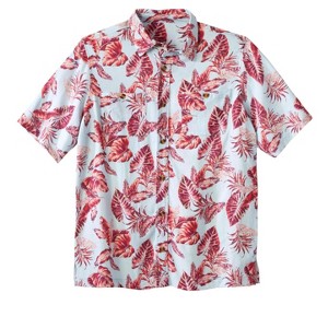 KingSize Men's Big & Tall Short-Sleeve Linen Shirt - 1 of 4
