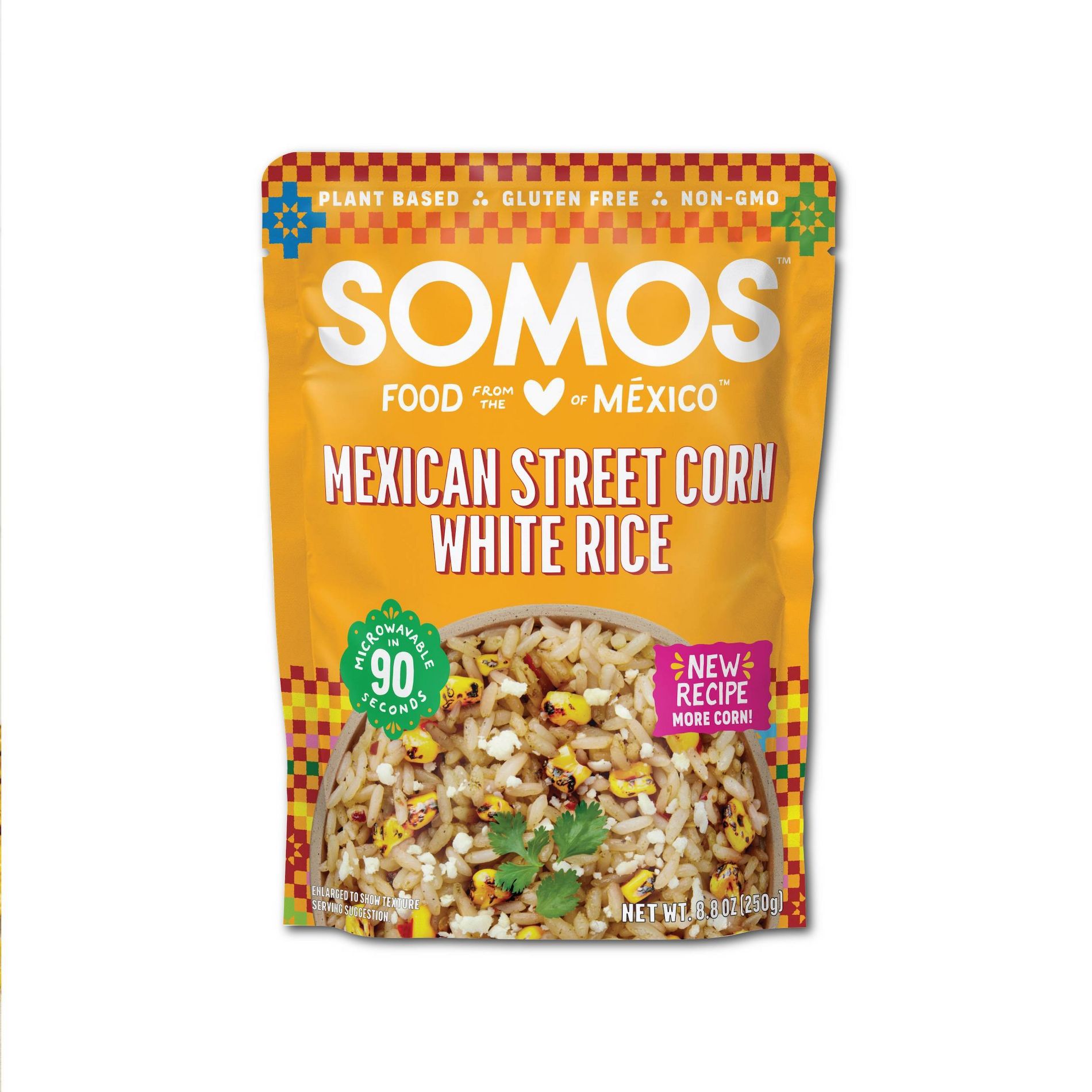 Somos Street Corn White Rice Ready to Eat - 8.8oz