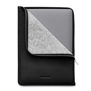 WoolnutLeather Folio for 14-inch MacBook Pro - Black - 1 of 4