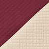 Collections Etc Lacey Scalloped Edge Reversible Quilted Furniture Protector - 4 of 4