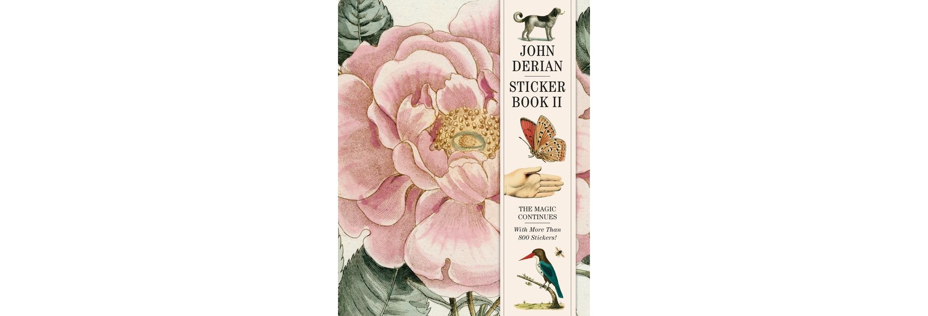 John Derian Sticker Book II - (Hardcover)