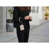 MKF Collection Jordyn Vegan Leather Bracelet Keychain with a Credit Card Holder by Mia K - 4 of 4