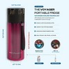4ALLFAMILY Voyager Large & X-Large Auto Shut Off Insulin Cooler, Blue or Red, TSA Approved Biogel & USB Fridge Temp 36-46°F - 3 of 4