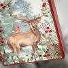 5.5"H Sullivans Christmas Deer Winter Scene Ornament  Multicolor - 2 of 2