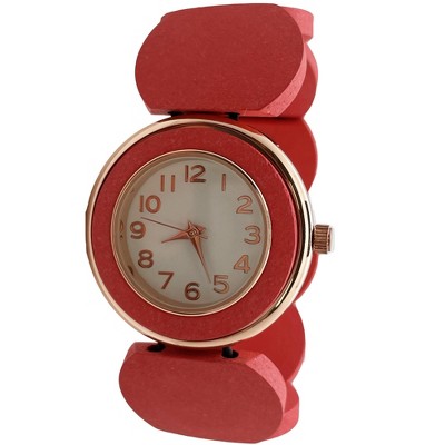 Olivia Pratt Stretch Wooden Watch