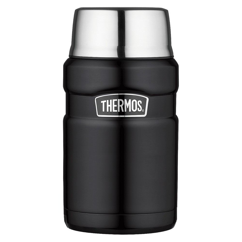 Thermos 24oz Stainless King Food Storage Container - Black