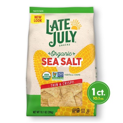 Late July Restaurant Style Organic Sea Salt -  10.1oz