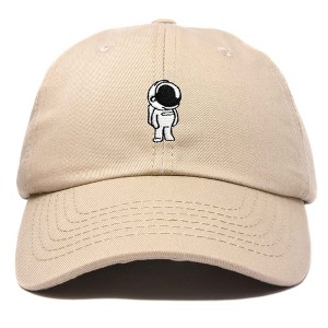 Dalix Astronaut Embroidered Alien Dad Hat Cotton Baseball Cap Adjustable Mens - 1 of 4