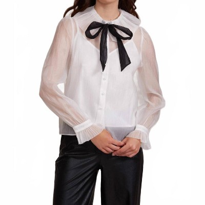 Women's Garance Button Down Top - LUCY PARIS