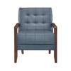 CAVINAS Modern Accent Chair Living Room Chair Armchair Comfy Chair Lounge Chair for Living Room, Bedroom - 2 of 4