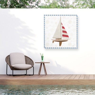 "Beach Days IV" Outdoor Canvas