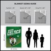 Sweet Home Collection NBA Boston Celtics Microfiber Plush Throw Blanket - 4 of 4