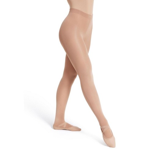 Capezio Women's Footless Tight W Self Knit Waist Band : Target