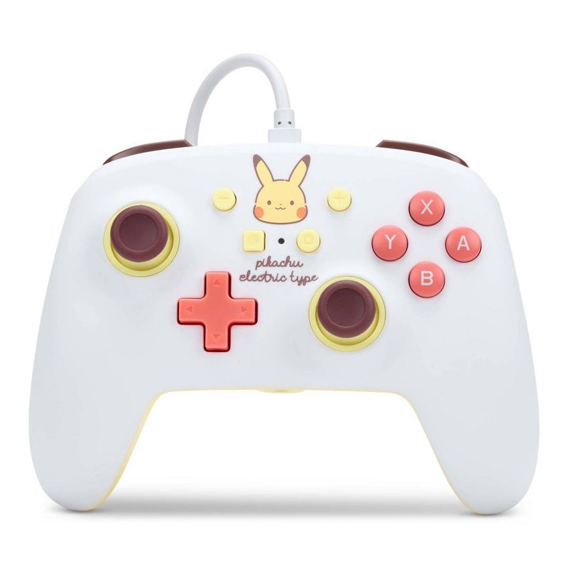 PowerA Enhanced Wired Controller for Nintendo Switch - Pikachu Electric Type, 1 of 13