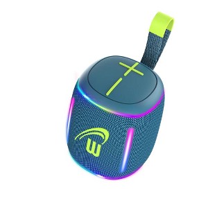 Worryfree Gadgets Waterproof IPX6 Mini Wireless Bluetooth Speaker with RGB Lights - 1 of 3