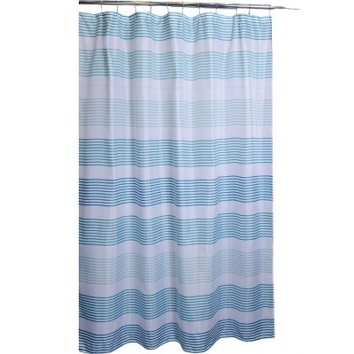 Microfiber Colorblock Large Striped Shower Curtain - Room Essentials™ :  Target