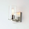 Maxim Lighting Sleek 1 - Light Vanity in  Satin Nickel - 2 of 4