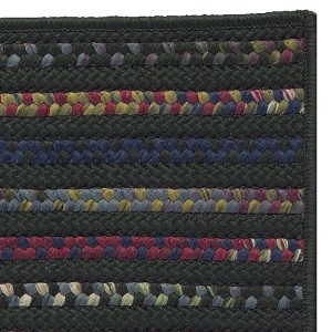 Colonial Mills Navajo Braided Rug, Green 2x4, Rectangle Shape - 1 of 4