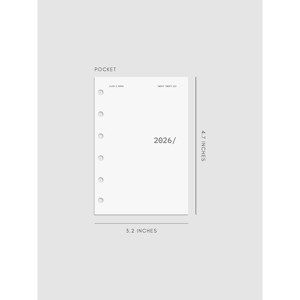 2026 Monthly Vellum Dashboard Overlays | Avant Garde | Cloth & Paper - 1 of 4