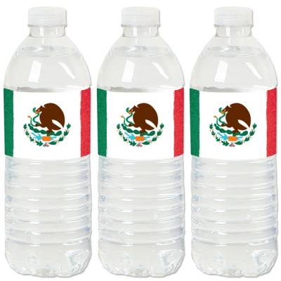 Big Dot of Happiness Viva Mexico - Mexican Independence Day Party Circle  Sticker Labels - 24 Count