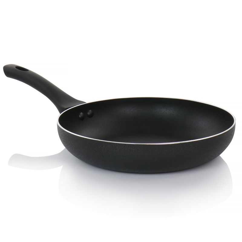 Oster Ashford 2 Piece Nonstick Aluminum Frying Pan Set in Black, 2 of 8