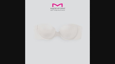 Maidenform Self Expressions Women's Side Smoothing Strapless Bra SE6900, 2 of 12, play video