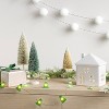 20ct LED Battery Operated Christmas Tree Dew Drop Lights Warm White with Silver Wire - Wondershop™ - 2 of 4