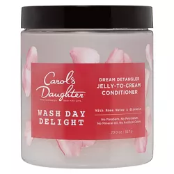 Carol's Daughter Wash Day Delight Detangling Jelly-to-Cream Moisturizing Conditioner with Rose Water for Curly Hair - 20 fl oz