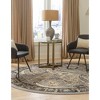 Unique Loom    Espahan Cape Cod Area Rug - 3 of 4