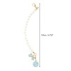 Unique Bargains Pearl Chain Bow Water Cup Pendant 1 Pc - 2 of 4