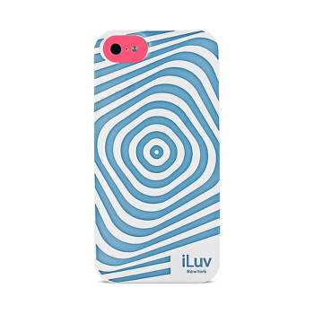 iLuv Aurora Illusion Glow in the Dark Case for iPhone 5C - White